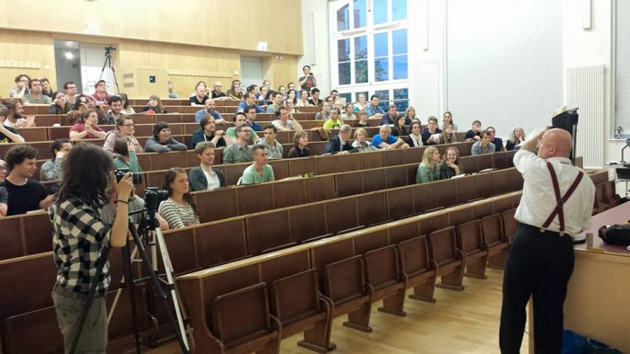 main auditorium TUD Dresden, Goerges-Bau, University Campus. Foto: Gianaurelio Cuniberti